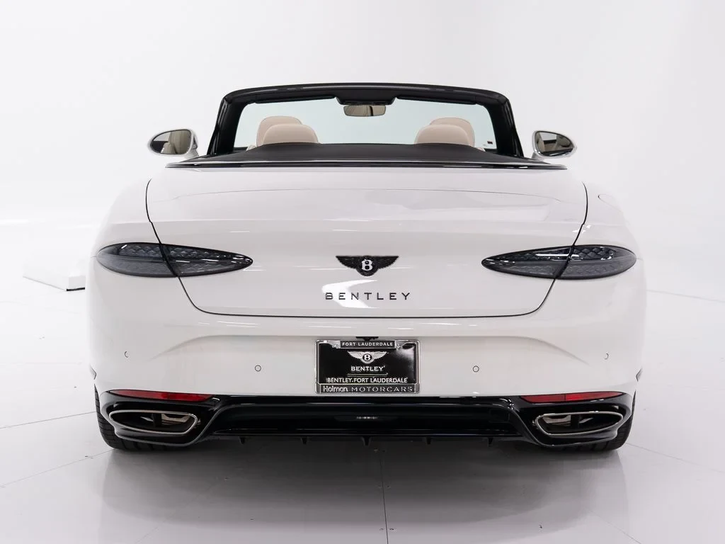 2026 Bentley Continental GTC S for sale, exterior, Glacier White