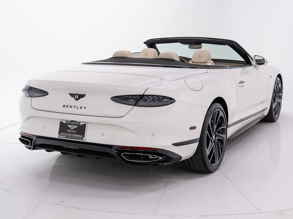 2026 Bentley Continental GTC S for sale, exterior, Glacier White