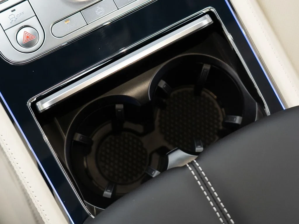 2026 Bentley Continental GTC S interior, center console, Linen / Beluga
