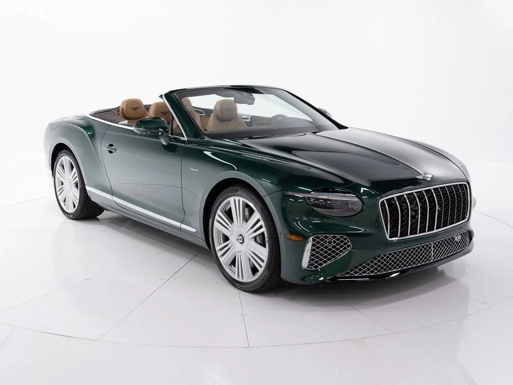 2026 Bentley Continental GTC Azure for sale, front three-quarter view, Verdant