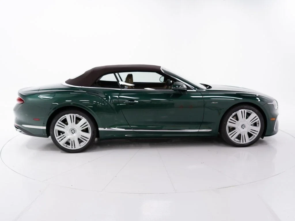2026 Bentley Continental GTC Azure, side profile, Verdant