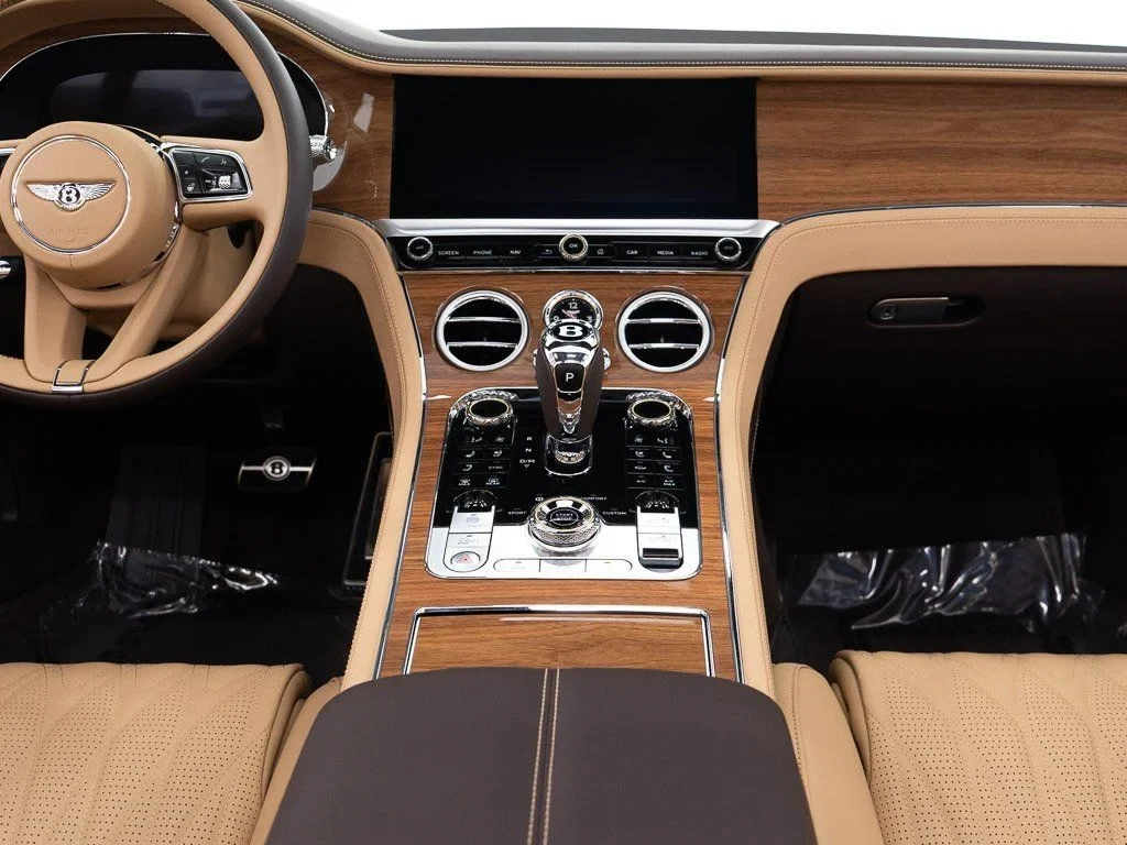 2026 Bentley Continental GTC Azure interior, Camel / Burnt Oak