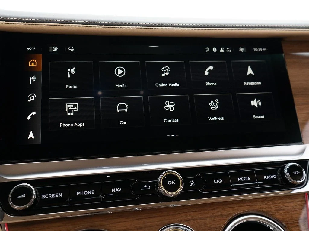 2026 Bentley Continental GTC Azure interior, Camel / Burnt Oak