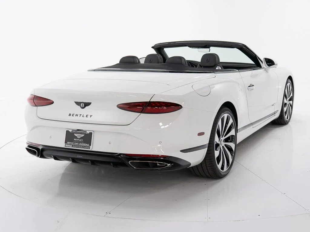 2026 Bentley Continental GTC for sale, exterior, Glacier White