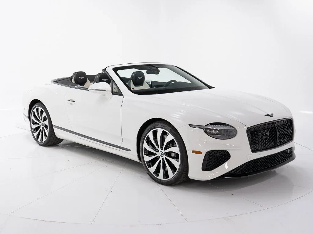 2026 Bentley Continental GTC for sale, exterior, Glacier White