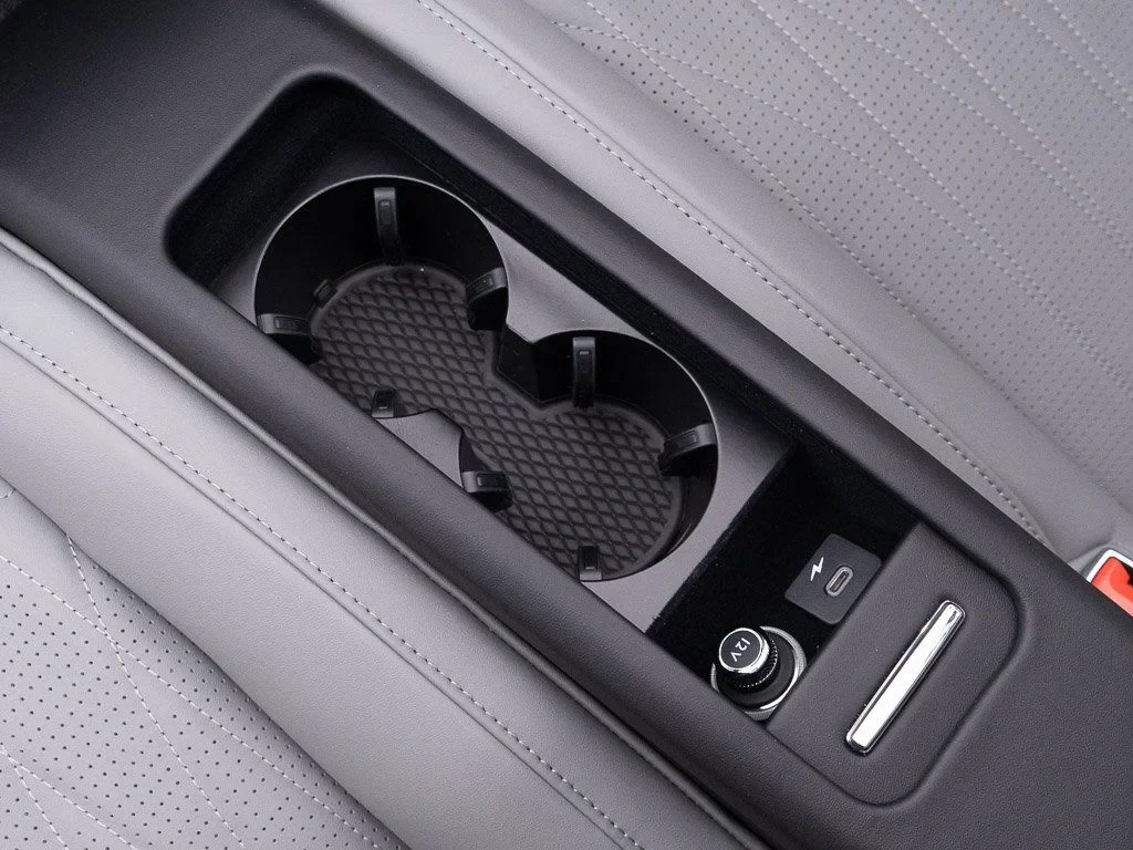 2026 Bentley Continental GTC Azure interior, center console, Gravity Grey/Beluga