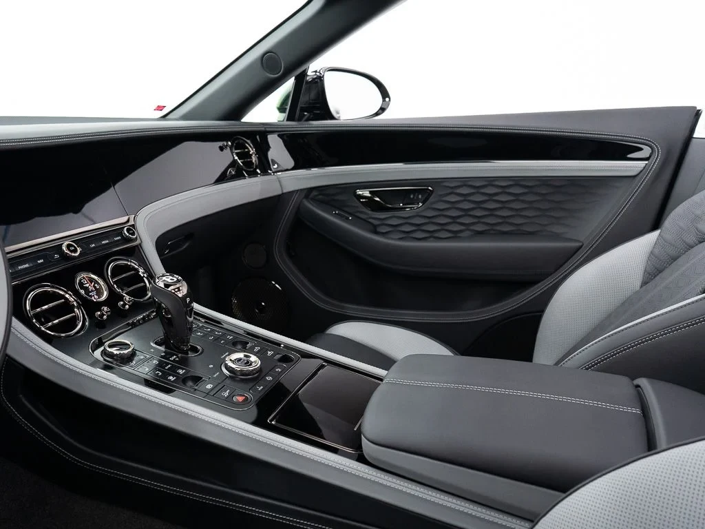 2026 Bentley Continental GTC S interior, Beluga / Gravity Grey