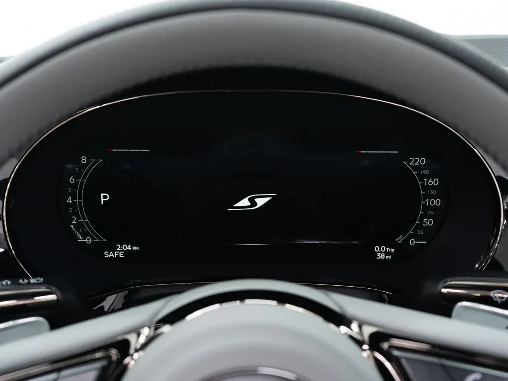 2026 Bentley Continental GTC S interior, Beluga / Gravity Grey