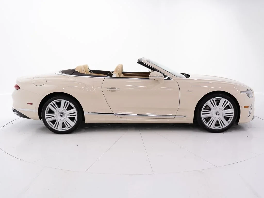 2026 Bentley Continental GTC Azure, side profile, Magnolia
