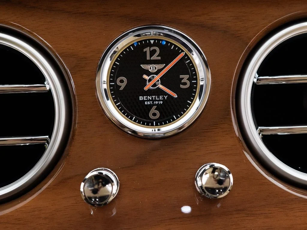 2026 Bentley Continental GTC Azure interior, Magnolia / Burnt Oak
