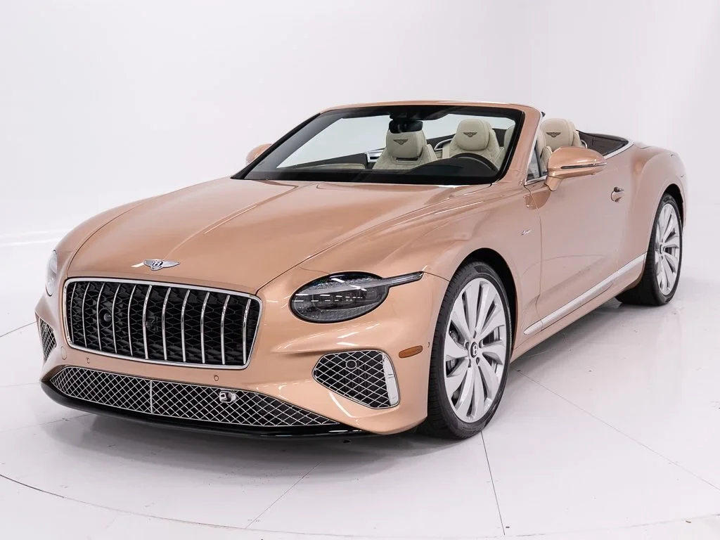 2026 Bentley Continental GTC Azure, Rose Gold