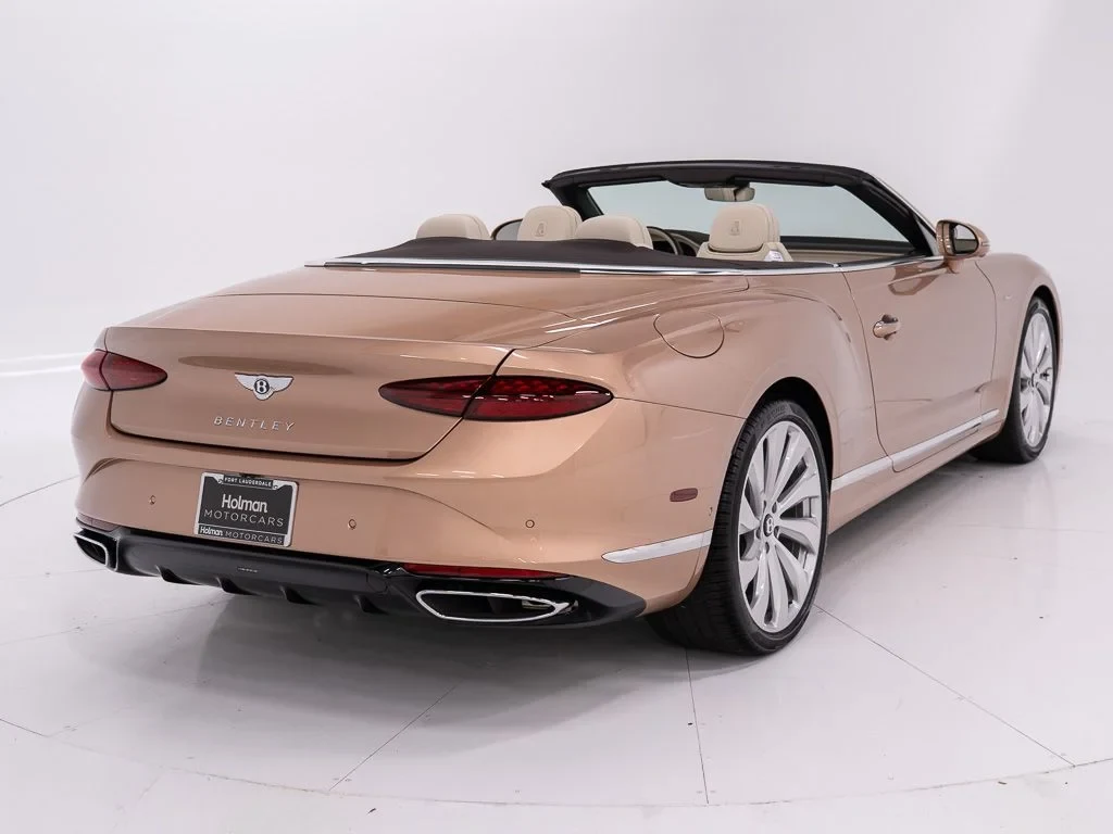 2026 Bentley Continental GTC Azure for sale, exterior, Rose Gold