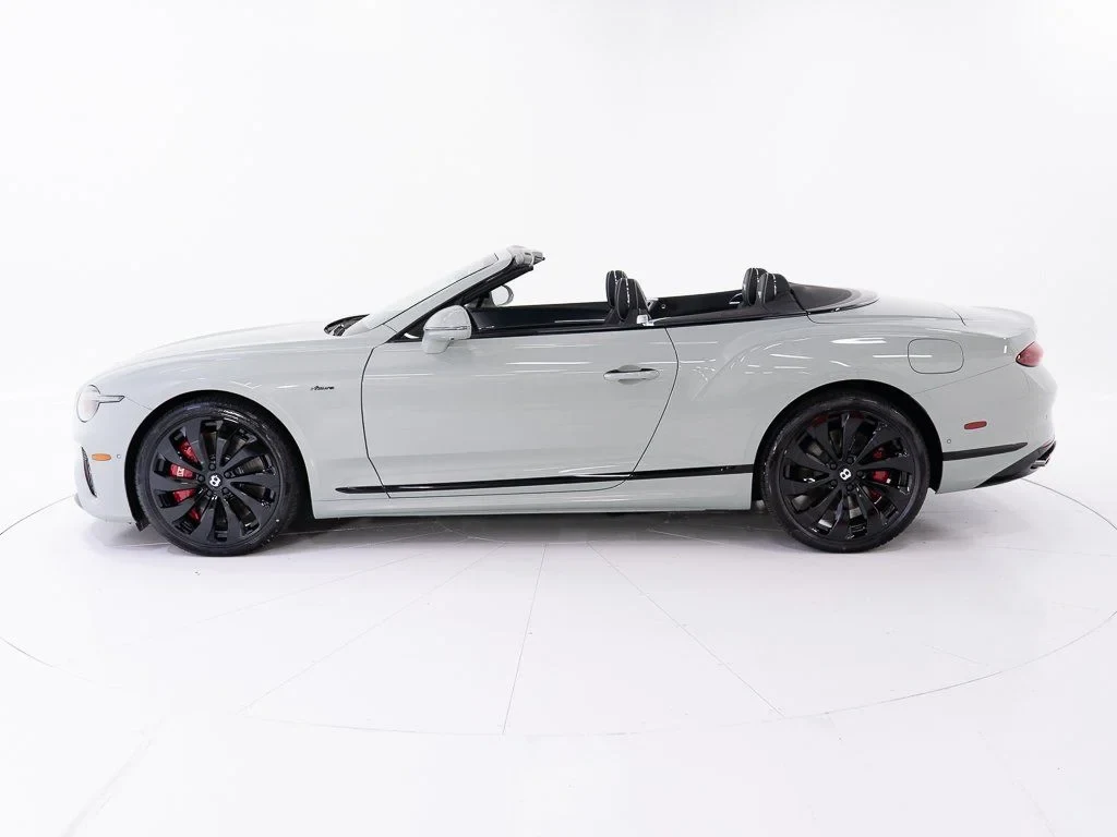 2026 Bentley Continental GTC Azure, side profile, Opalite