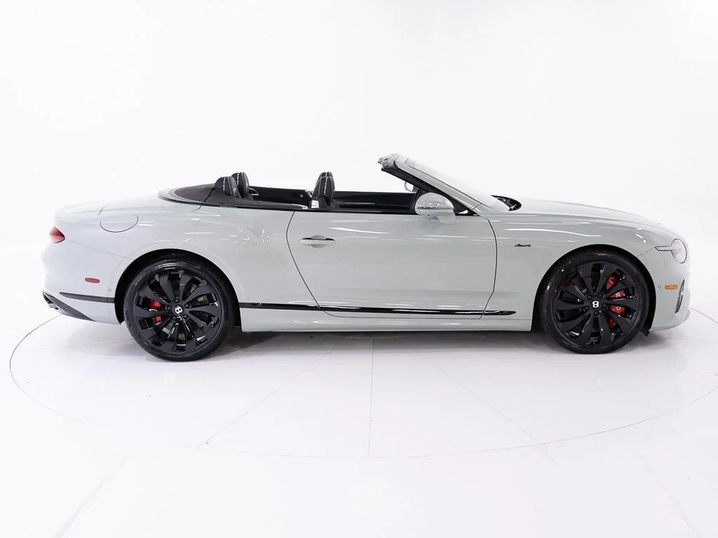 2026 Bentley Continental GTC Azure, side profile, Opalite