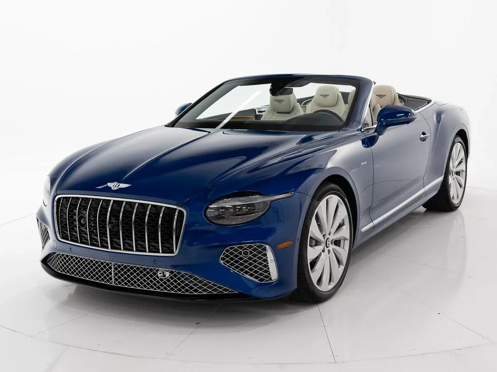 2026 Bentley Continental GTC Azure, Sequin Blue