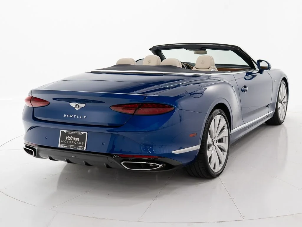 2026 Bentley Continental GTC Azure for sale, exterior, Sequin Blue