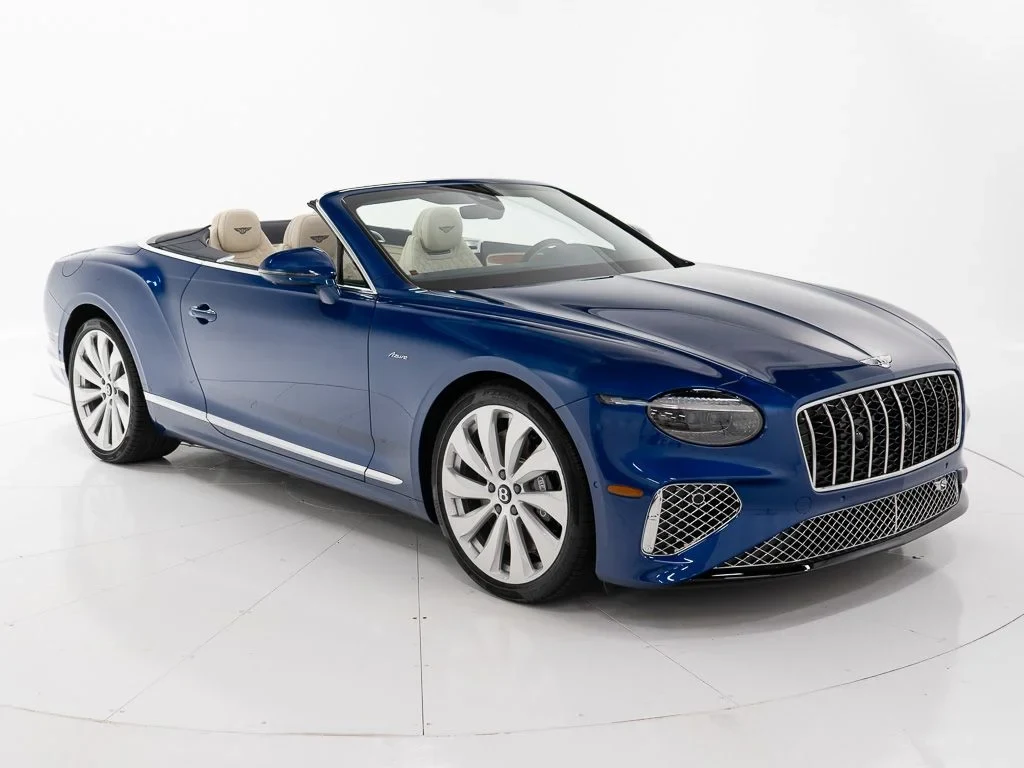 2026 Bentley Continental GTC Azure for sale, exterior, Sequin Blue