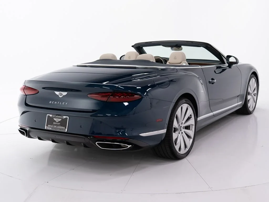 2026 Bentley Continental GTC for sale, exterior, Windsor Blue