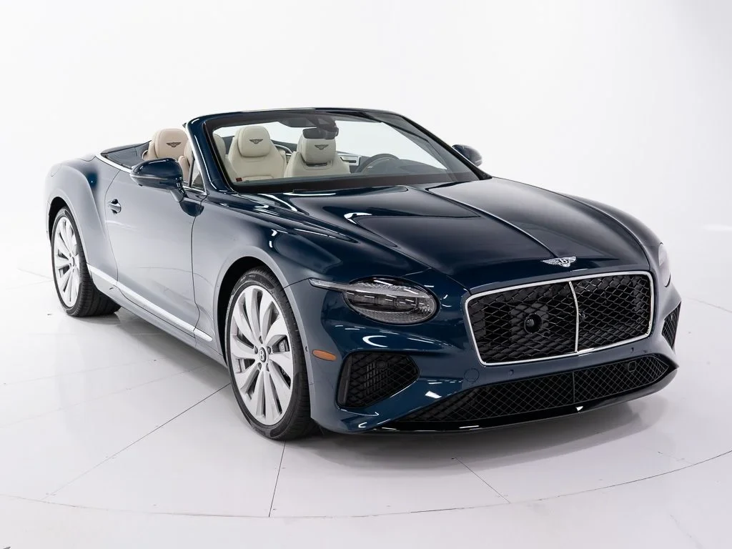 2026 Bentley Continental GTC for sale, exterior, Windsor Blue