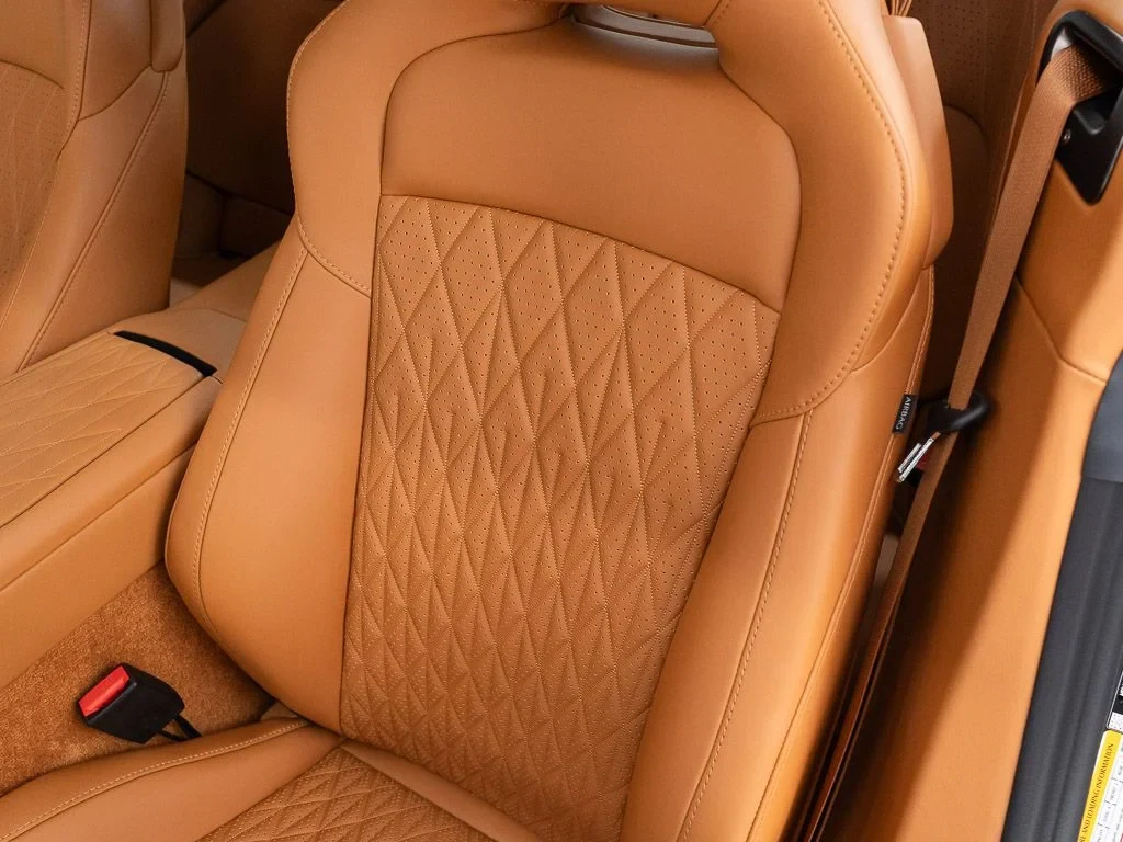 2026 Aston Martin DB12 interior, seats, Oxford Tan