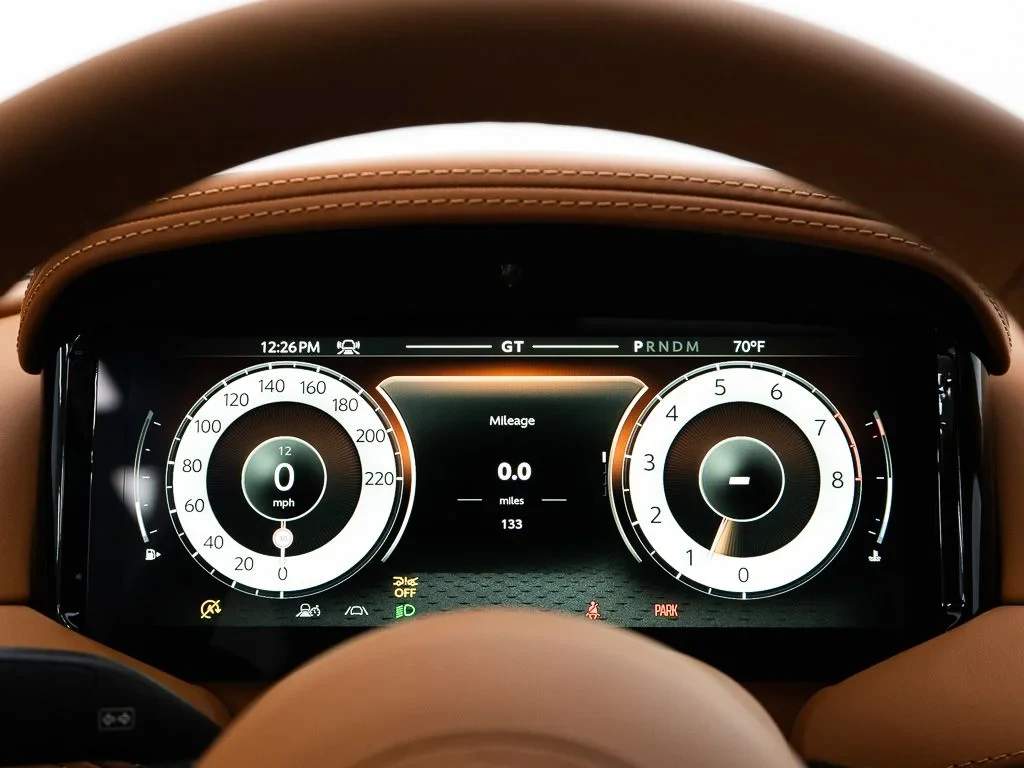 2026 Aston Martin DB12 interior, Oxford Tan