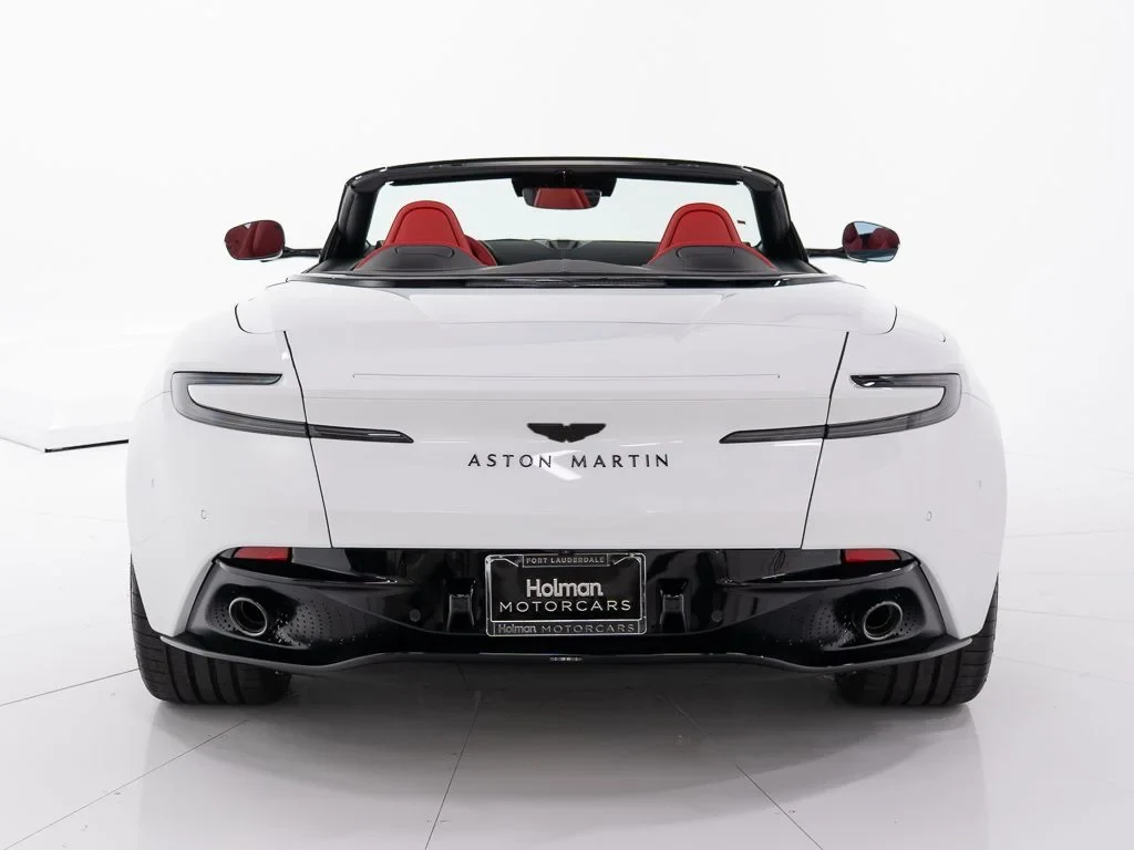 2026 Aston Martin DB12 Volante for sale, exterior, Lunar White
