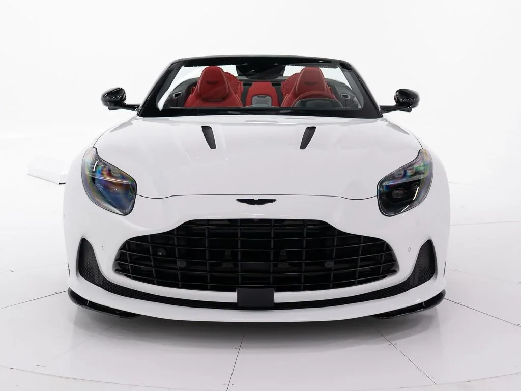 2026 Aston Martin DB12 Volante for sale, exterior, Lunar White