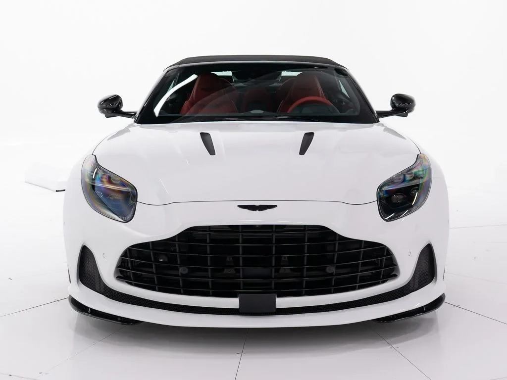2026 Aston Martin DB12 Volante for sale, exterior, Lunar White