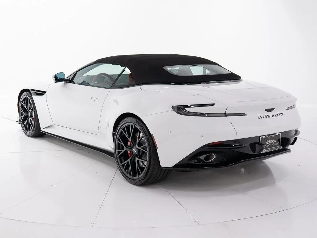2026 Aston Martin DB12 Volante for sale, exterior, Lunar White