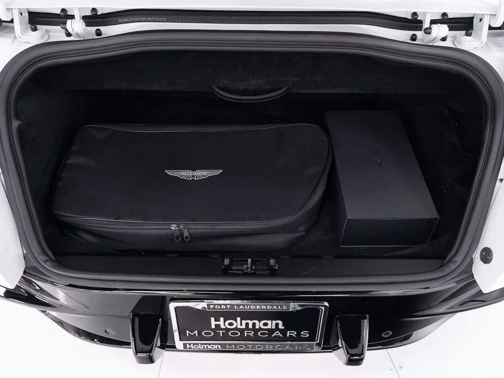 2026 Aston Martin DB12 Volante trunk