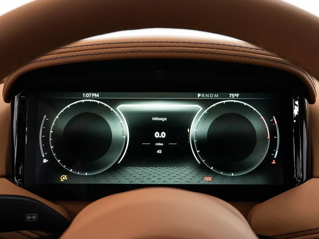 2026 Aston Martin DB12 Volante interior, Copper Tan Metallic