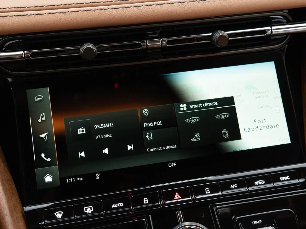 2026 Aston Martin DB12 Volante interior, Copper Tan Metallic