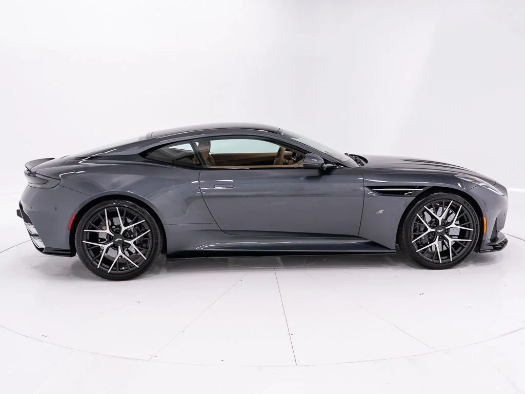 2026 Aston Martin DB12 S, side profile, Xenon Grey