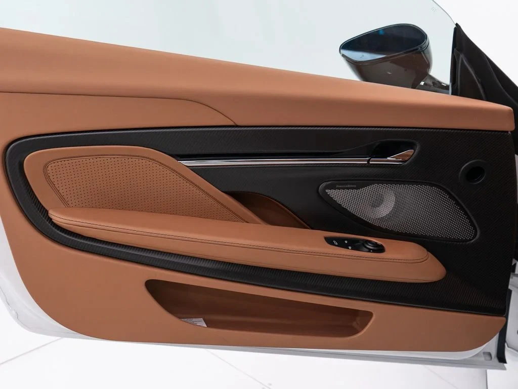 2026 Aston Martin DB12 S interior, door panel, Copper Tan Metallic