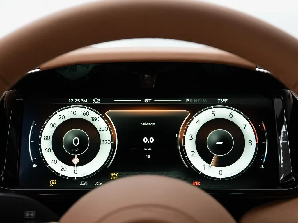 2026 Aston Martin DB12 S interior, Copper Tan Metallic