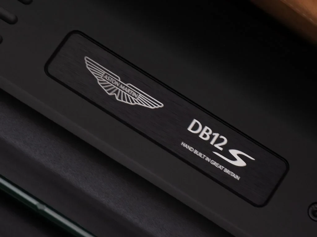 2026 Aston Martin DB12 S interior, door sill