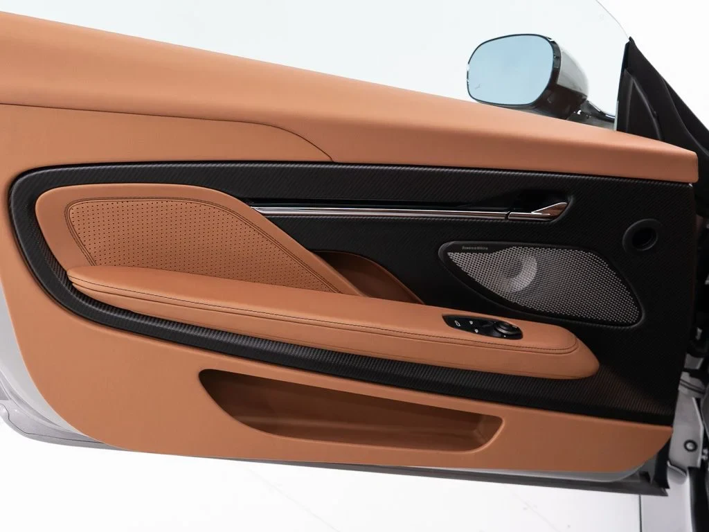2026 Aston Martin DB12 S interior, door panel, Copper Tan Metallic