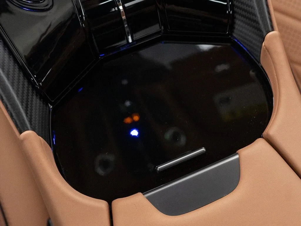 2026 Aston Martin DB12 S interior, Copper Tan Metallic