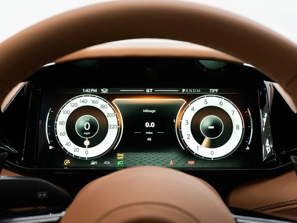 2026 Aston Martin DB12 S interior, Copper Tan Metallic