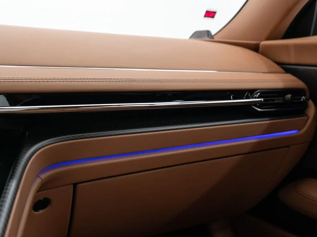 2026 Aston Martin DB12 S interior, seats, Copper Tan Metallic