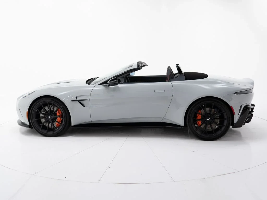 2026 Aston Martin Vantage Roadster, side profile, Apex Grey