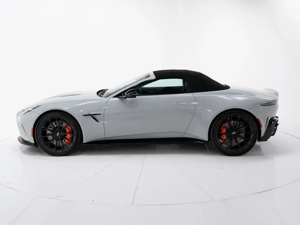 2026 Aston Martin Vantage Roadster, side profile, Apex Grey