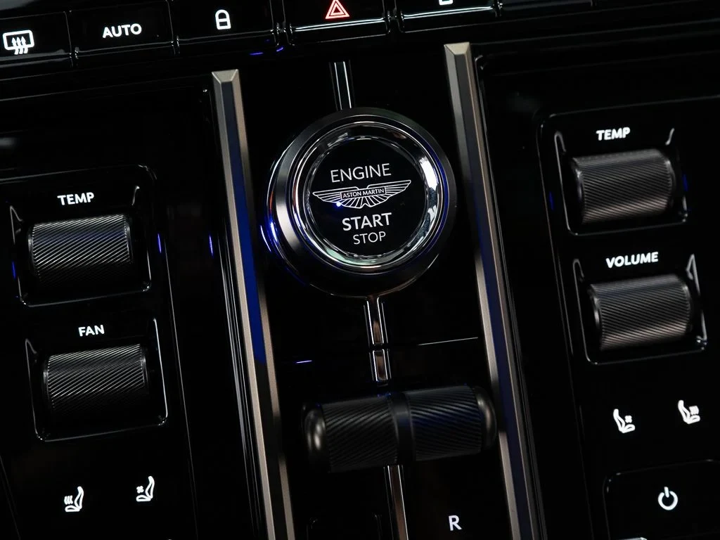 2026 Aston Martin Vantage Roadster interior, center console