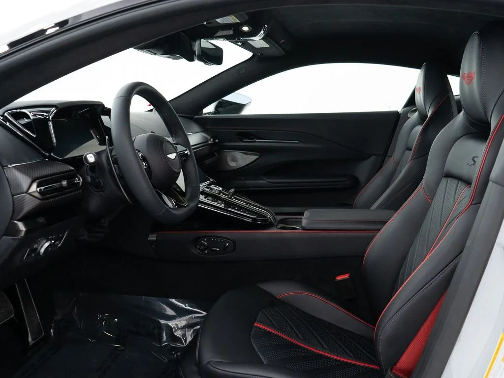 2026 Aston Martin Vantage S interior, Onyx Black
