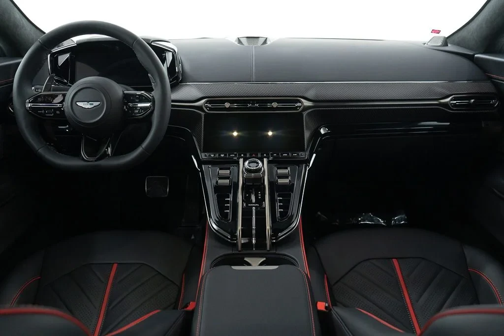 2026 Aston Martin Vantage S interior, Onyx Black