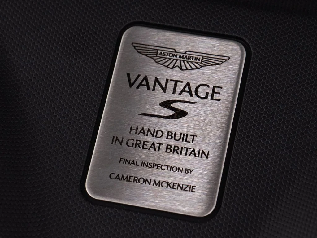 2026 Aston Martin Vantage S, detail