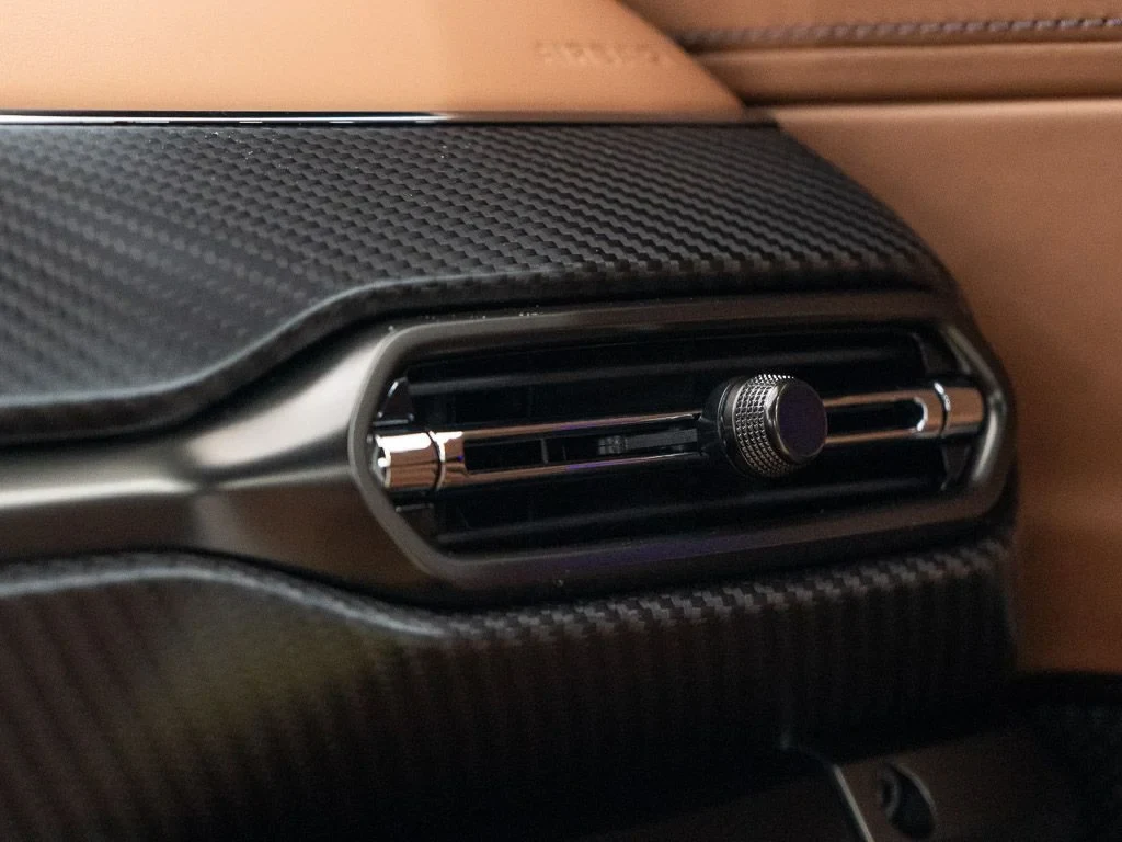 2026 Aston Martin Vantage S interior, center console