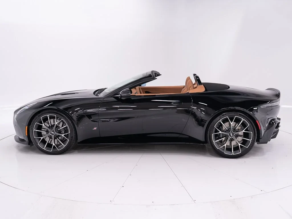 2026 Aston Martin Vantage S Roadster for sale, exterior, Jet Black