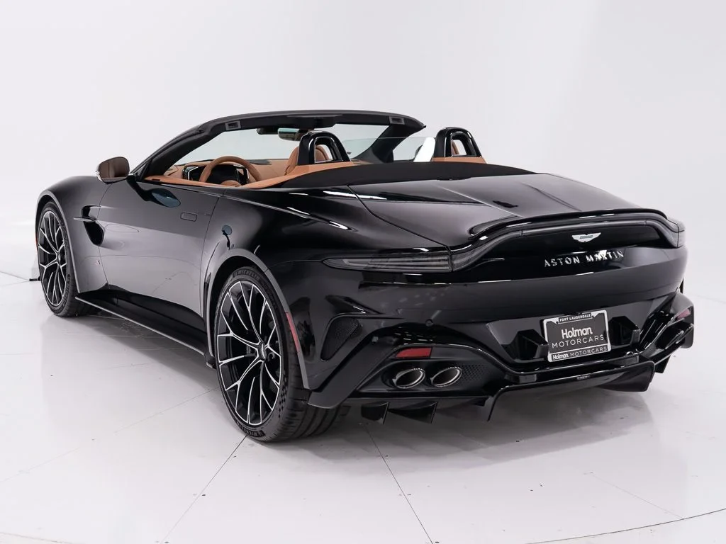 2026 Aston Martin Vantage S Roadster for sale, exterior, Jet Black