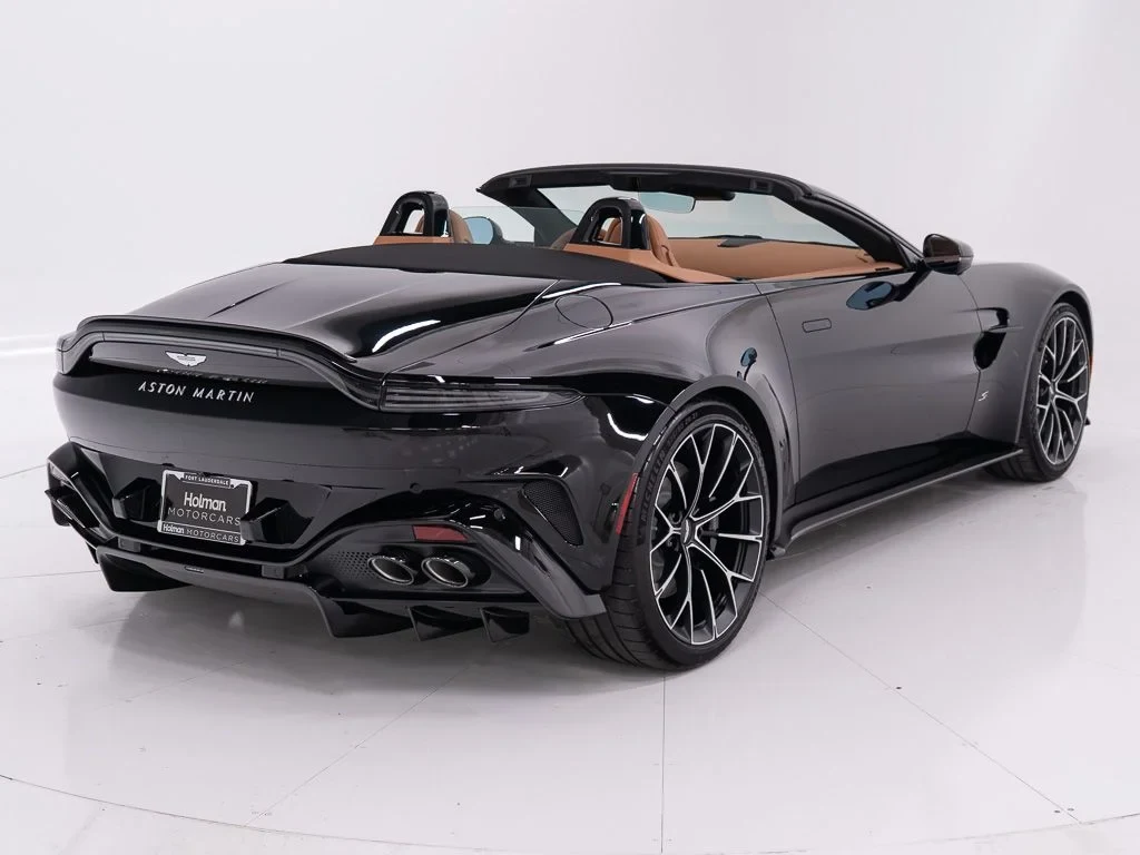 2026 Aston Martin Vantage S Roadster for sale, exterior, Jet Black